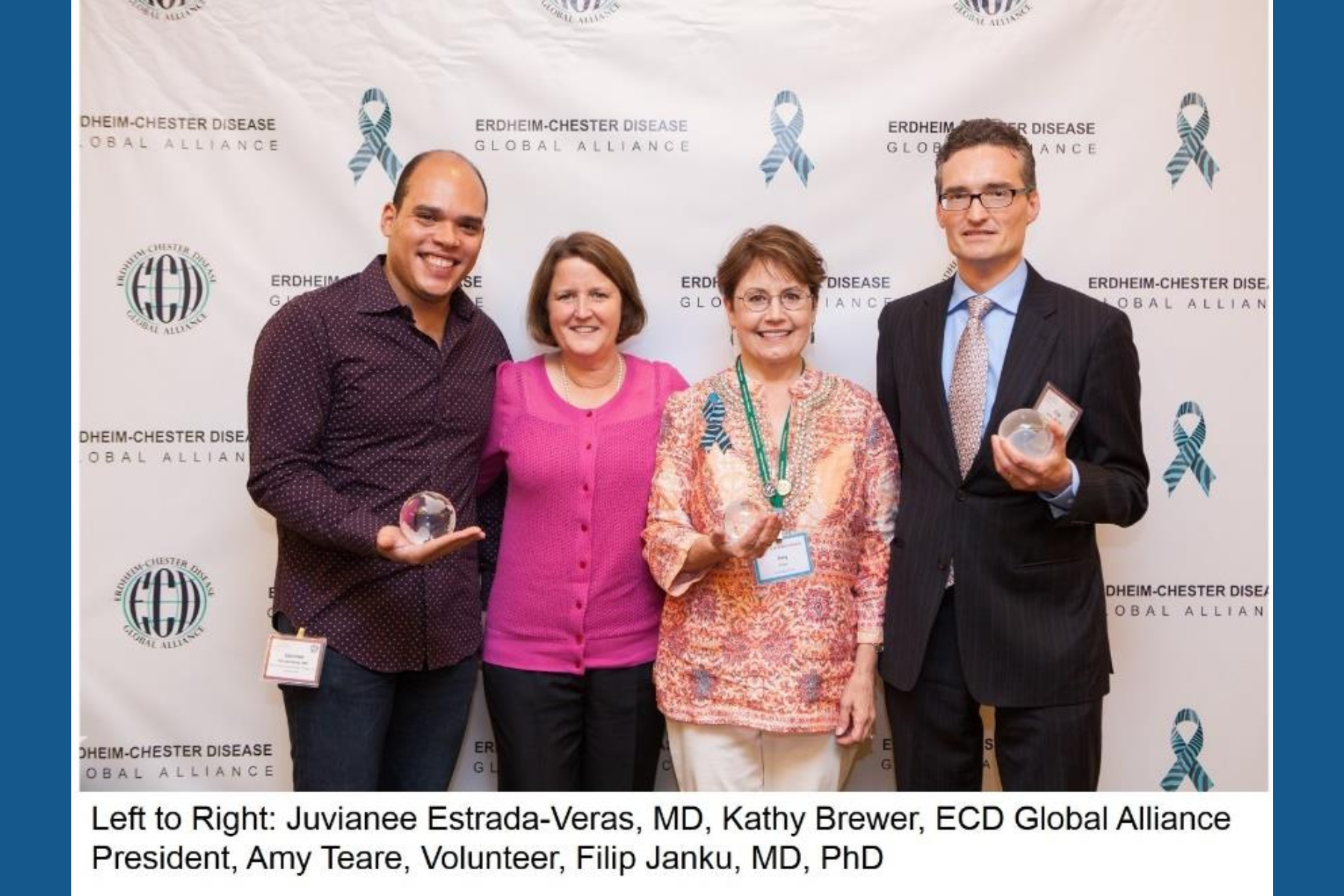 Prêmios de Excelência Global concedidos pela defesa das doenças raras