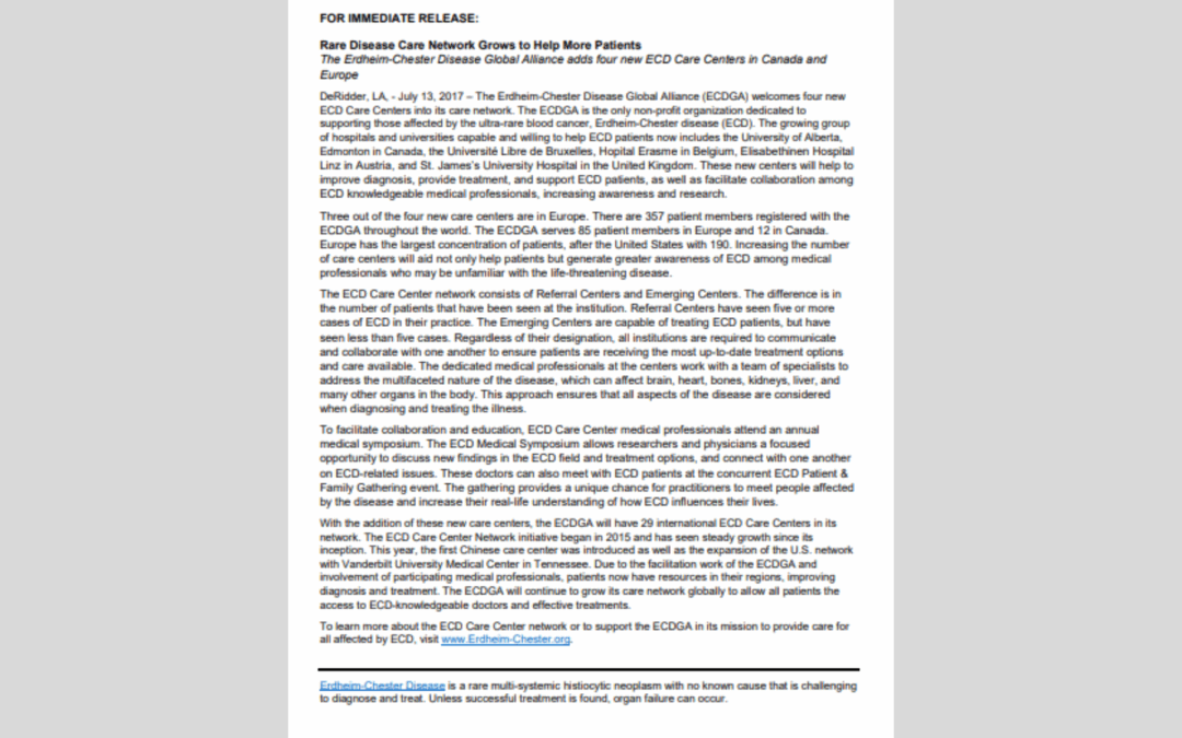 Rare Disease Care Network Grows to Help More Patients