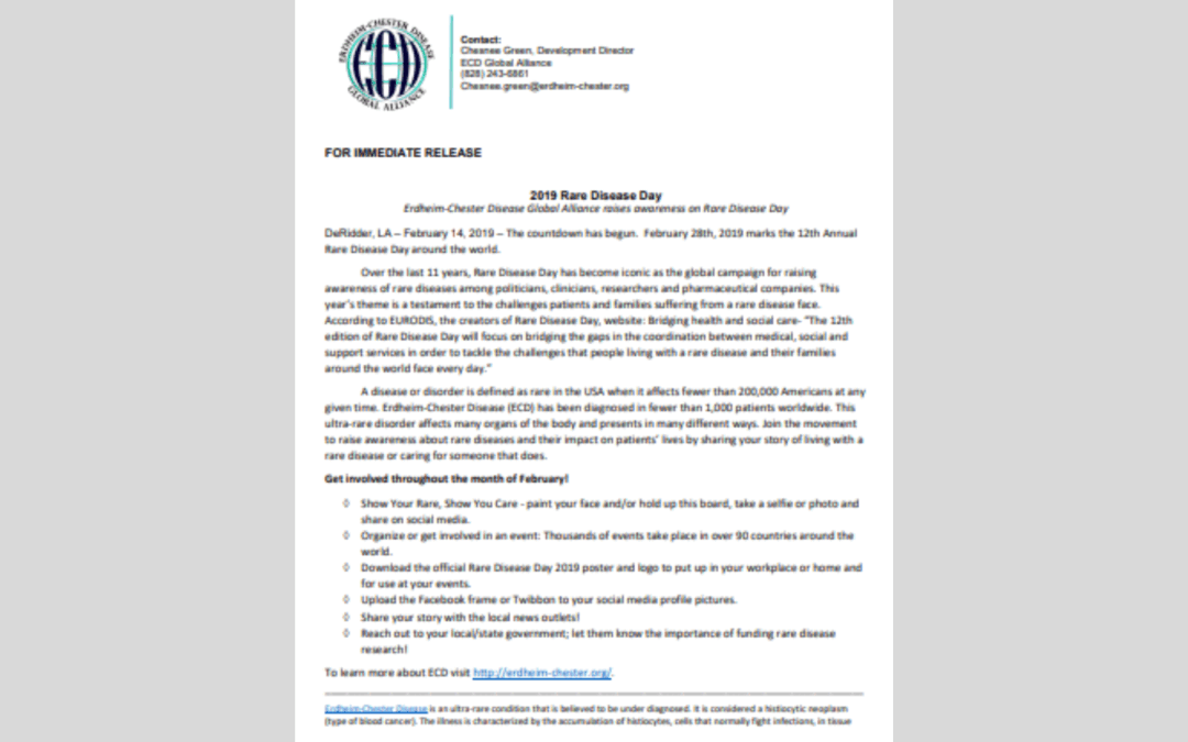 2019 Rare Disease Day