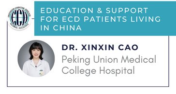 Educação e suporte para pacientes do ECD que vivem na China