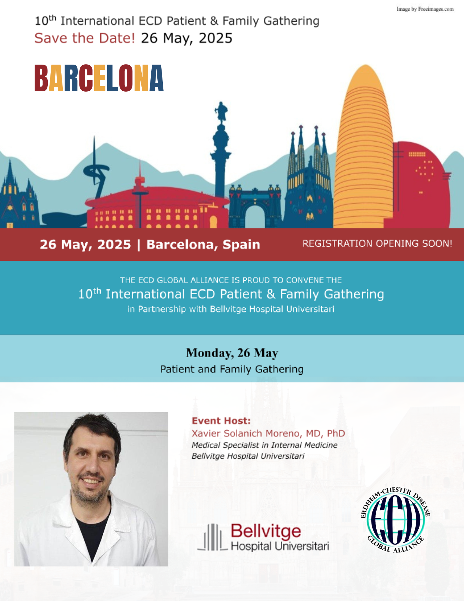 10ª Reunião Anual de Pacientes e Familiares ECD – Folheto Save the Date