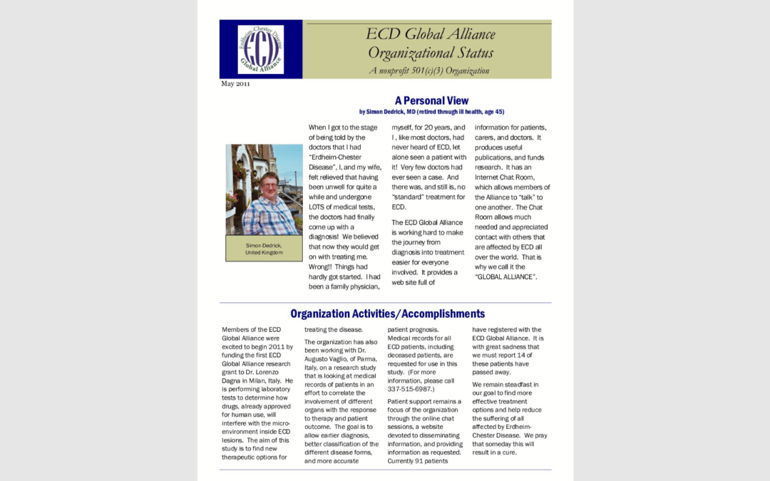 Stato organizzativo – Maggio 2011