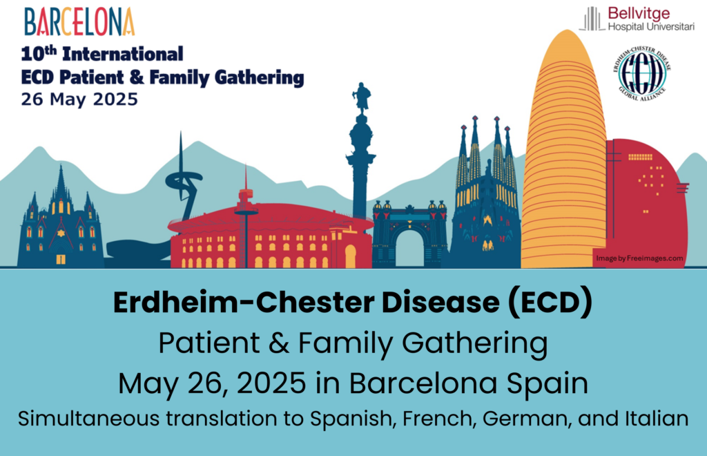 O que você pode esperar do Erdheim-Chester Encontro de Pacientes e Familiares com Doenças