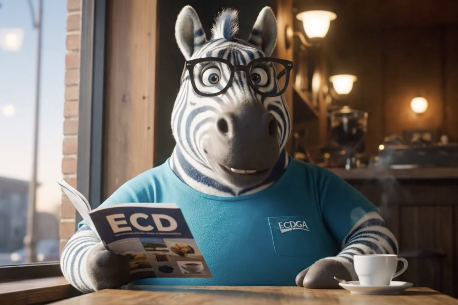 Conheça Ziggy, a zebra: Nosso novo mascote com uma grande missão!