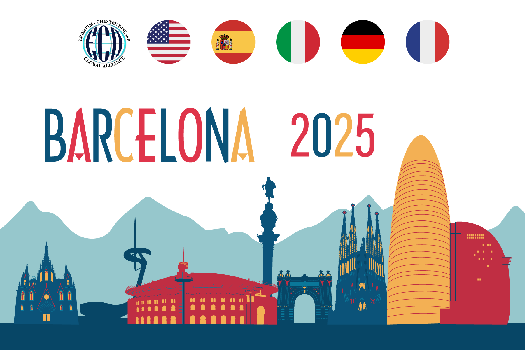 Você pode participar do Erdheim-Chester Disease 2025 Gathering-Now On-Demand