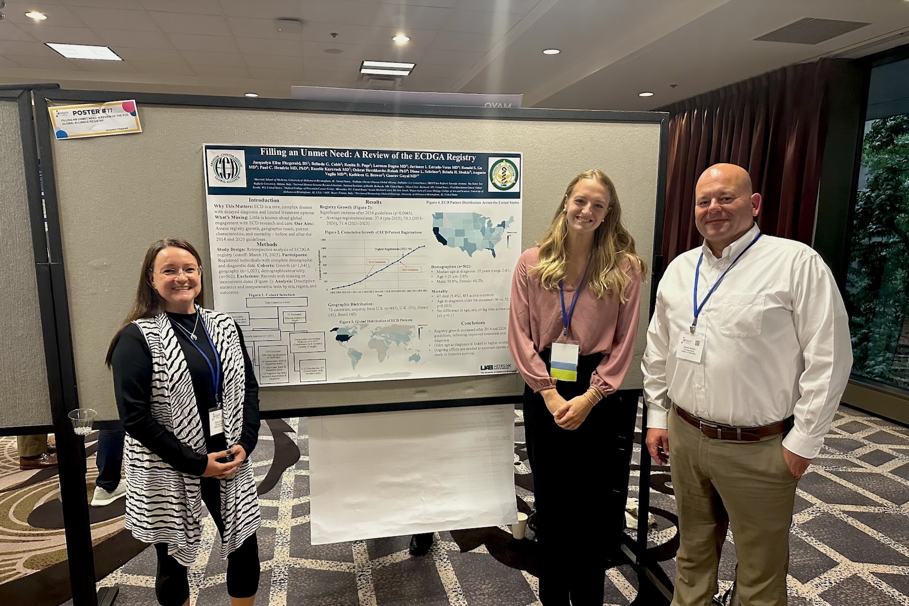 Unindo-se para a pesquisa de doenças raras: ECDGA na 41ª Reunião Anual da Sociedade de Histiócitos